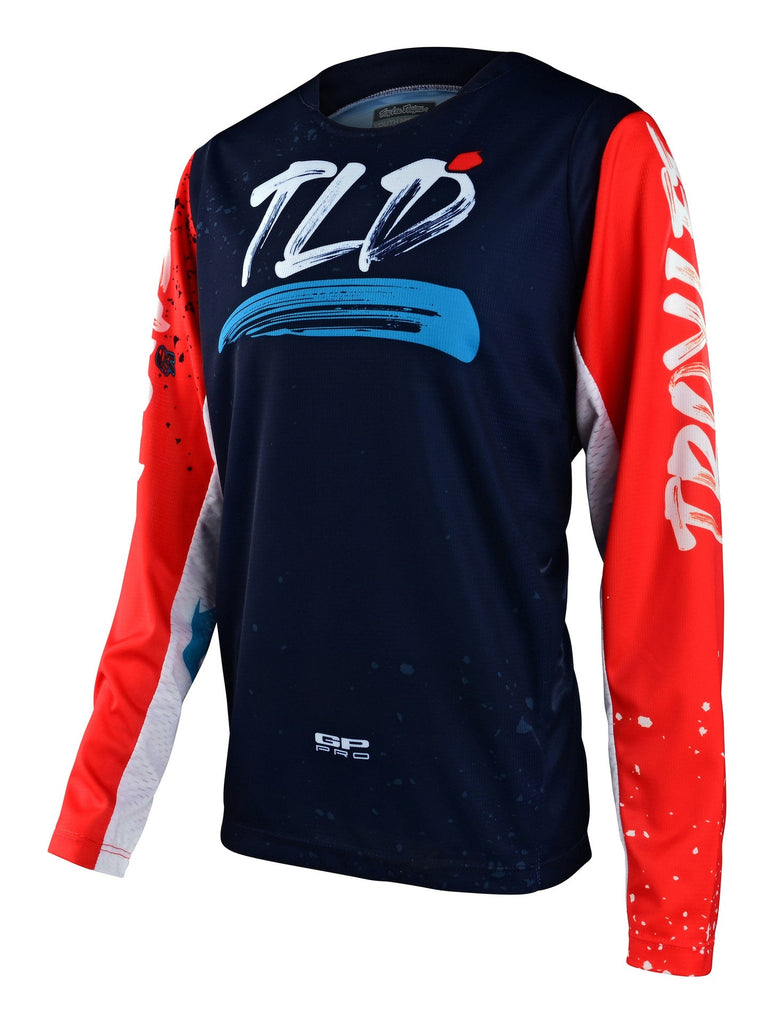 Youth Gp Pro Jersey Partical Navy / Orange