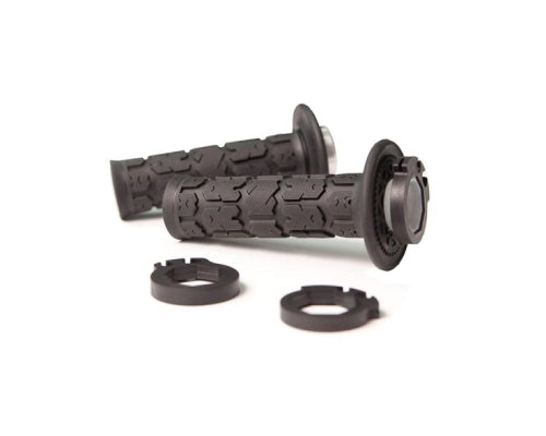 Grips V2 Half Waffle Lock On 2 Stroke Black