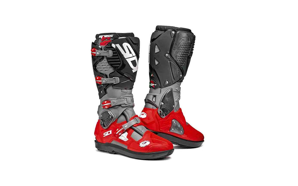 Boots Crossfire 3 SRS  Grey Red Black