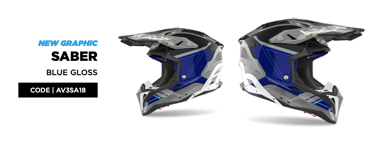 Helmet Aviator 3 Saber Blue Gloss