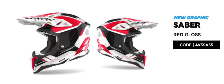 Helmet Aviator 3 Saber Red Gloss