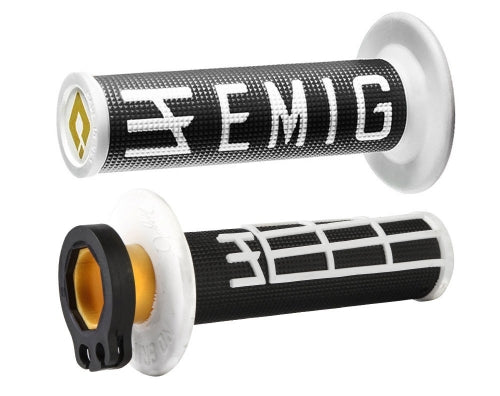 Grips Emig V2 MX Lock On Black White