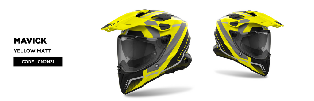 Helmet Commander 2 Mavick Yellow Matt