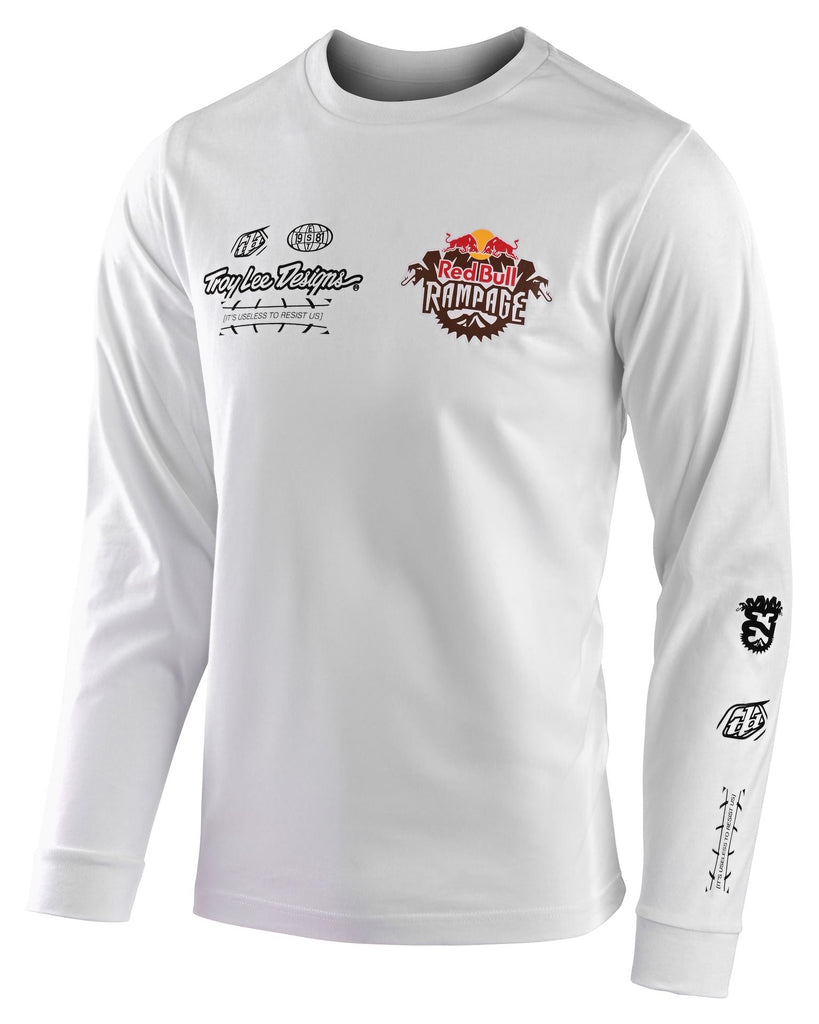 Tld Redbull Rampage Static Long Sleeve Tee White