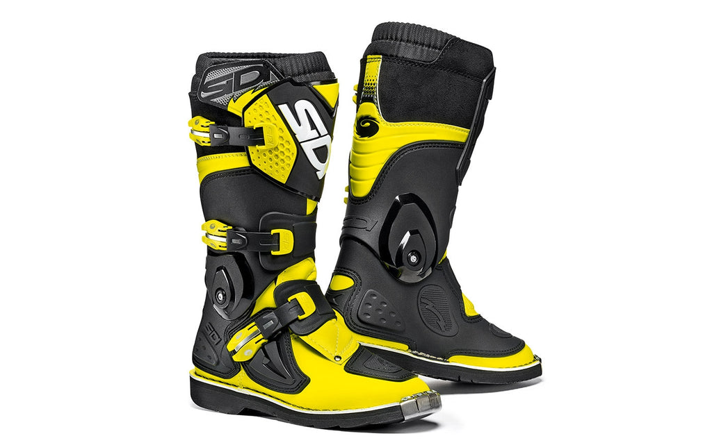 Boots Flame Yellow Fluo Black