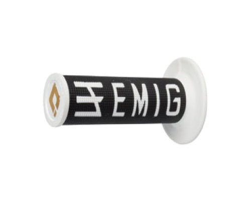 Grips Emig V2 Lock On 4 Stroke Black White