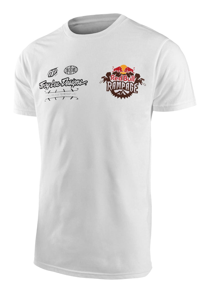 Tld Redbull Rampage Static Short Sleeve Tee White